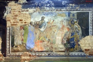 фреска вхождение в Иерусалим